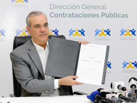 Presidente Abinader promulga la nueva Ley 47-25 de Contrataciones P&uacute;blicas y sella un compromiso hist&oacute;rico con la transparencia