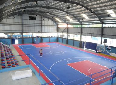  Ministerio de Deportes entrega multiuso Antonio Duvergé del sector Honduras
