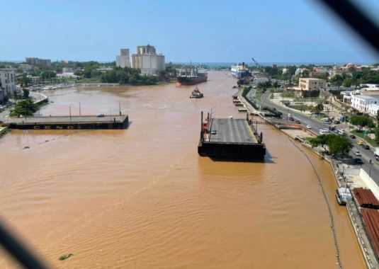 MOPC anuncia cierre temporal del puente flotante por 2 horas este sábado