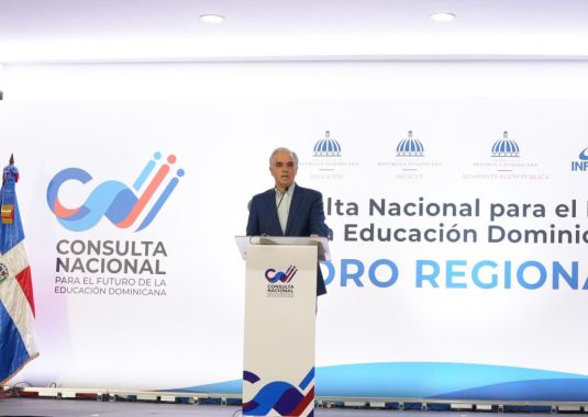  Ministro de Educación encabeza foro sectorial del Minerd en el marco de la Consulta Nacional para el Futuro de la Educación Dominicana