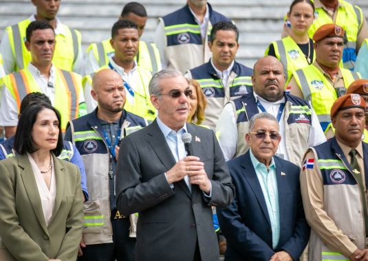 Presidente Abinader felicita al COE y a todos los organismos de socorro, instituciones públicas y privadas por la coordinación del Simulacro Nacional