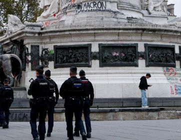 Policía anuncia toque de queda en el centro de París ante protestas del fin de semana
