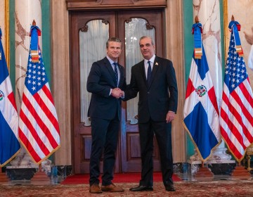 Secretario de Defensa de Estados Unidos, Pete Hegseth, asegura respaldo de su pa&iacute;s a Rep&uacute;blica Dominicana como su principal aliado en la regi&oacute;n y reconoce liderazgo de Abinader contra el narcotr&aacute;fico