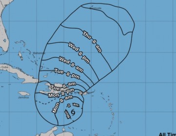 Rep&uacute;blica Dominicana bajo alerta por la tormenta tropical Franklin
