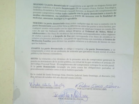 Homicida de Mendoza se hab&iacute;a comprometido a no agredir a su expareja