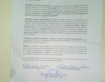 Homicida de Mendoza se había comprometido a no agredir a su expareja