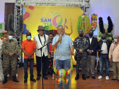 Carnaval de Santiago 2022 dedicado en memoria William Alem&aacute;n
