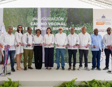 Vicepresidenta Raquel Pe&ntilde;a desarrolla agenda en Monte Plata centrada en la juventud, la producci&oacute;n y el desarrollo comunitario