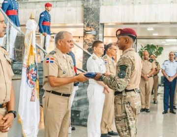  Ministro de Defensa despide equipo dominicano que representar&aacute; al pa&iacute;s en Fuerza Comando Paraguay 2026