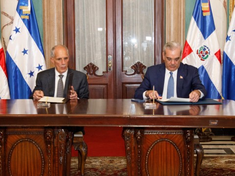 Los presidentes Abinader y Asfura impulsan nueva etapa de cooperaci&oacute;n entre Rep&uacute;blica Dominicana y Honduras