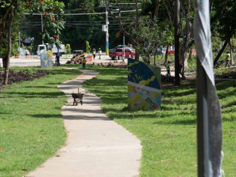 Trabajos en Cristo Park avanza en un 70 por ciento