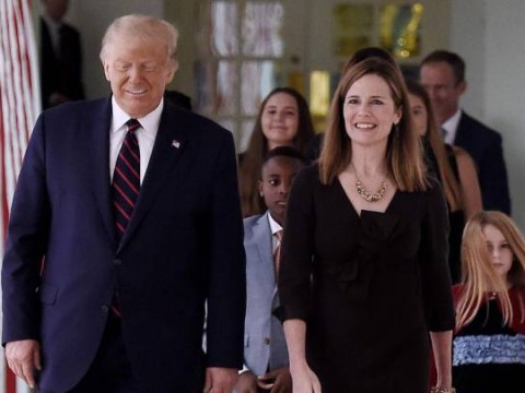 A siete d&iacute;as de las elecciones en EE.UU,  Trump obtiene importe victoria  con confirmaci&oacute;n de la Jueza Amy Coney Barret en la Corte Suprema 