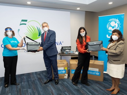 Grupo Puntacana  y  UNICEF  entregan cuatro ventiladores al Servicio Regional de Salud Este