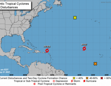 Aumentan a 9 las provincias en alerta verde por tormenta tropical Pete