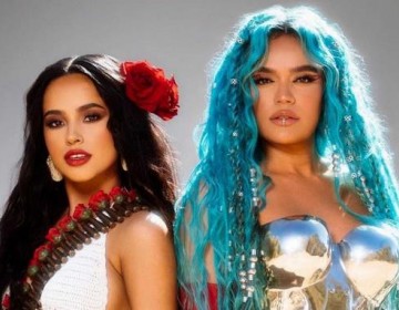 Karol G y Becky G unen su poder&iacute;o femenino en tema con "retweet" para Anuel