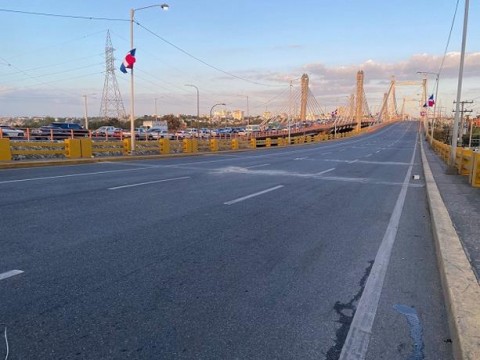 MOPC asegura puente Duarte ser&aacute; habilitado el lunes