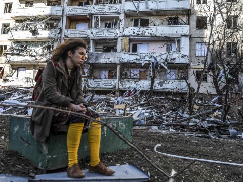 La guerra ha dejado ya 121 ni&ntilde;os muertos y m&aacute;s de 167 heridos en Ucrania