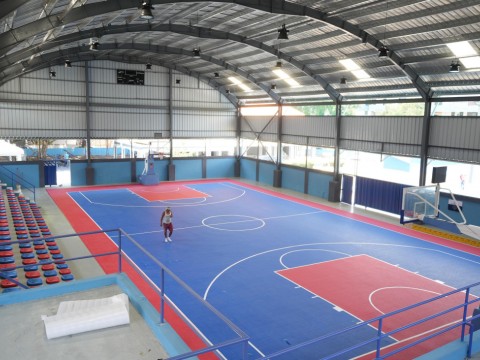  Ministerio de Deportes entrega multiuso Antonio Duverg&eacute; del sector Honduras