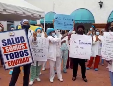 Denuncian 50% del personal de salud se qued&oacute; sin aumento salarial
