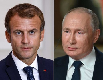 Putin pide a Macron &ldquo;dejar de suministrar armas a Ucrania&rdquo;
