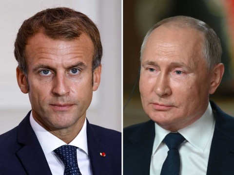 Putin pide a Macron &ldquo;dejar de suministrar armas a Ucrania&rdquo;