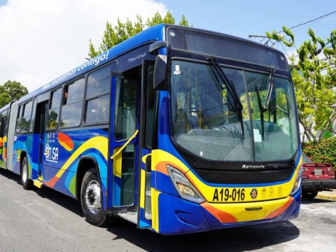 OMSA relanza corredor de la Ciudad Juan Bosch con 25 autobuses reformados; ofrecer&aacute; 15 d&iacute;as de servicio gratis