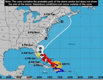 Isa&iacute;as deja da&ntilde;os en RD y Puerto Rico, EE.UU se prepara para recibirlo 