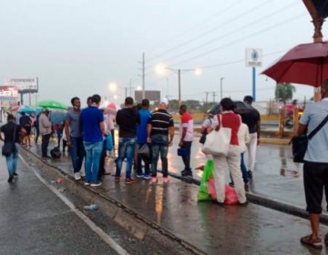 Aguaceros en varias localidades del país por vaguada