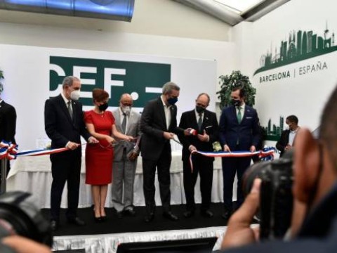 Presidente Abinader inaugura CEF-Santo Domingo