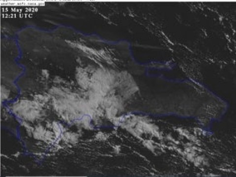Vaguada provocar&aacute; aguaceros dispersos en varias zonas del pa&iacute;s; siguen altas temperaturas