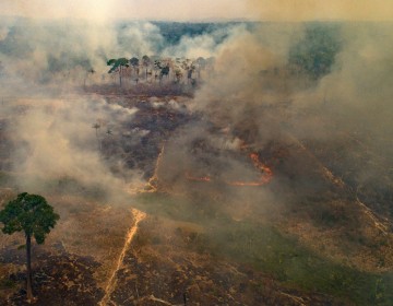 El humo por los incendios de Brasil se extiende 4.000 kil&oacute;metros y ya afecta a cinco pa&iacute;ses vecinos