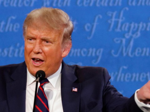 Trump dice que se siente "genial" tras ser dado de alta y "est&aacute; esperando" el segundo debate con Biden