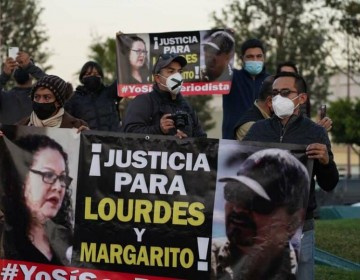 Asesinatos de periodistas desatan protestas en M&eacute;xico para exigir justicia al Gobierno