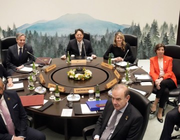 Los jefes de la diplomacia del G7 muestran su unidad ante China