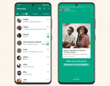 WhatsApp permitir&aacute; sincronizar actualizaciones de estado con las historias de Facebook en Android