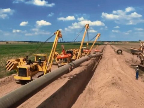 Gobierno de Argentina inaugura primer tramo de gasoducto