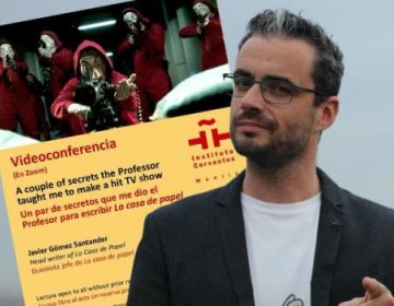 Javier G&oacute;mez Santander el salto de periodista a guionista de "La Casa de Papel&rdquo;