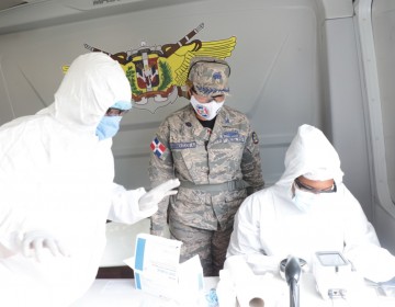 FARD realiza jornada pruebas r&aacute;pidas COVID-19 en el municipio de Guerra