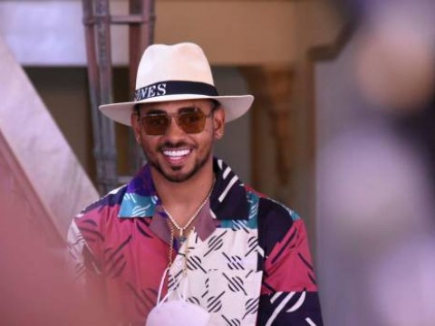 Cantante urbano Ozuna se re&uacute;ne con el presidente Abinader en el Palacio Nacional