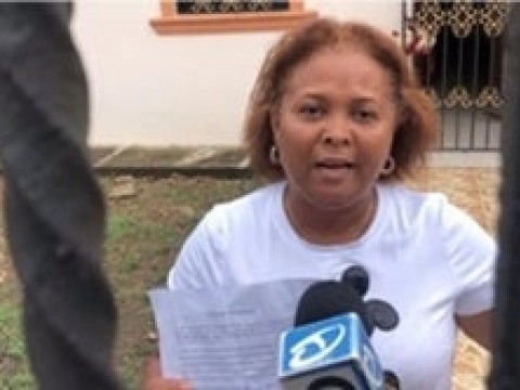 Oraida Herrera D&iacute;az, la se&ntilde;ora de Villa Riva queda libre de COVID-19