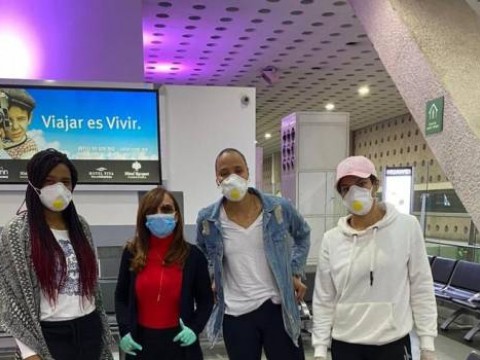 Llegan al pa&iacute;s tres Reinas del Caribe que estaban varadas en M&eacute;xico por el Coronavirus 