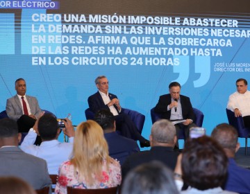 Presidente Abinader encabeza presentaci&oacute;n plan para eficientizar operaciones de las distribuidoras de electricidad