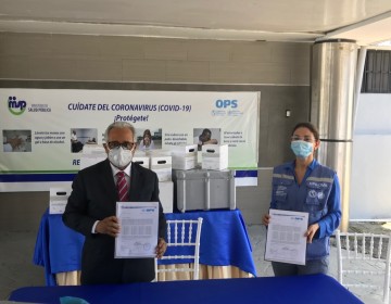 OPS/OMS dona insumos que incrementan la capacidad de pruebas PCR del Laboratorio Nacional   