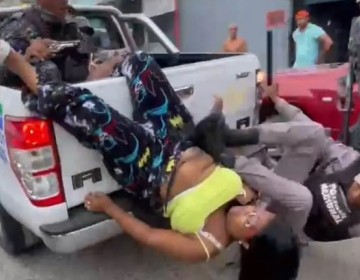 Polic&iacute;a investiga incidente Santiago