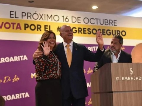 Margarita gana apoyo de Luis de Le&oacute;n al abandonar aspiraci&oacute;n