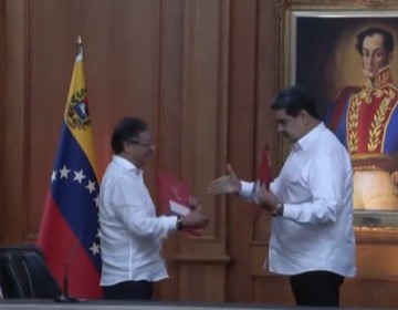 Petro y Maduro abogan por reintegro de Venezuela a la CAN y al sistema de DDHH de la OEA