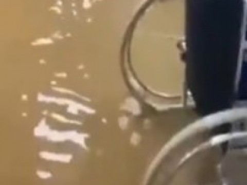 Hospital inaugurado por el presidente Abinader en Villa Gonz&aacute;lez resulta inundado por las lluvias