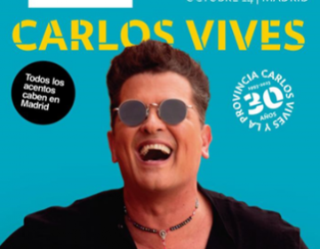 CARLOS VIVES&nbsp;ofrecer&aacute; este&nbsp;s&aacute;bado un concierto por el d&iacute;a de la Hispanidad en la Puerta de&nbsp;Alcal&aacute; de Madrid&nbsp;
