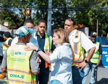 Carolina supervisa trabajos preventivos y pide unirse por el cuidado de la ciudad