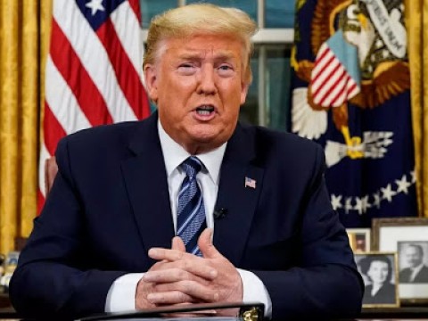 Trump dice que hay 2 millones de dosis de una vacuna contra el covid-19 listas para usar "si se verifica su seguridad"